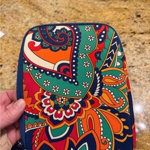 Vera Bradley Navy Paisley e-reader or mini IPad sleeve